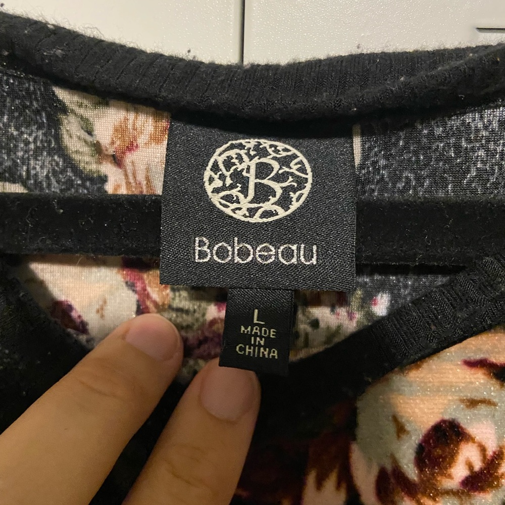 Floral Velvet Dress - image 2